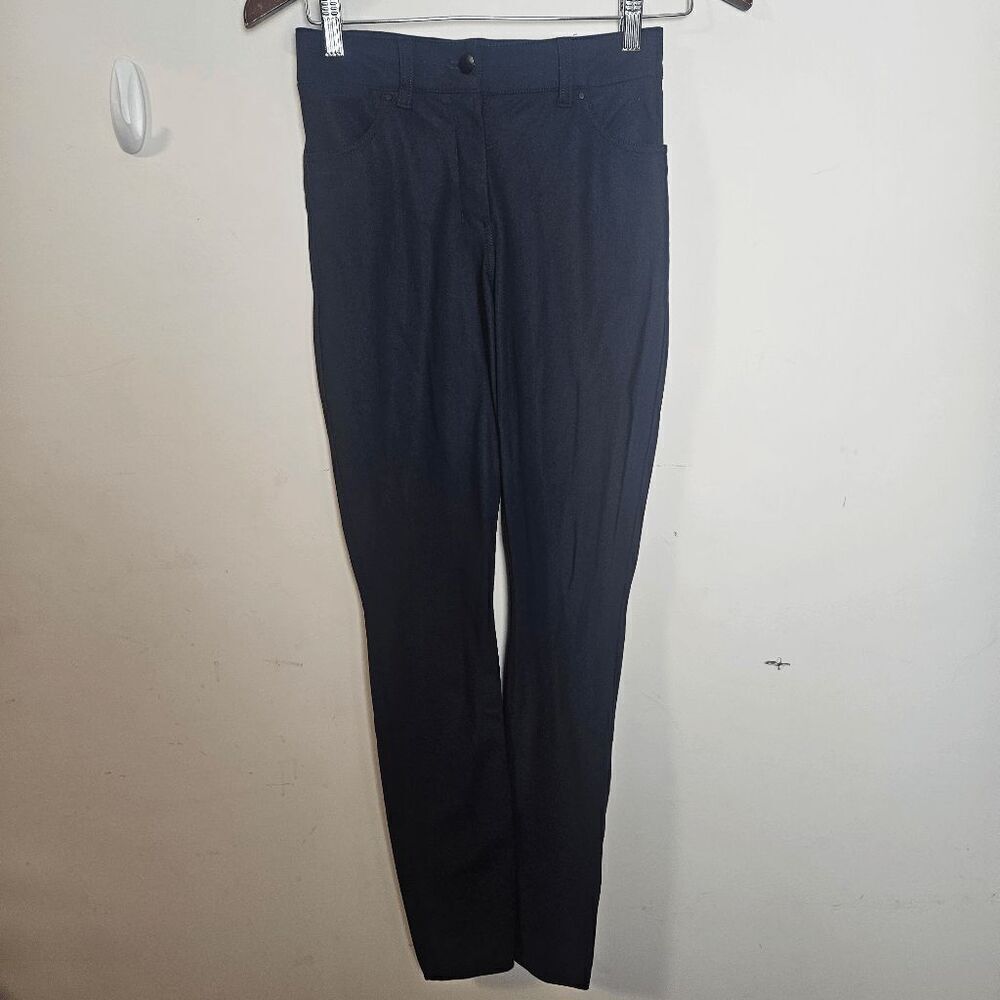 Lululemon City Sleek 5 Pocket 7/8 Pant LW5EJ8S Women's Navy Size 25
